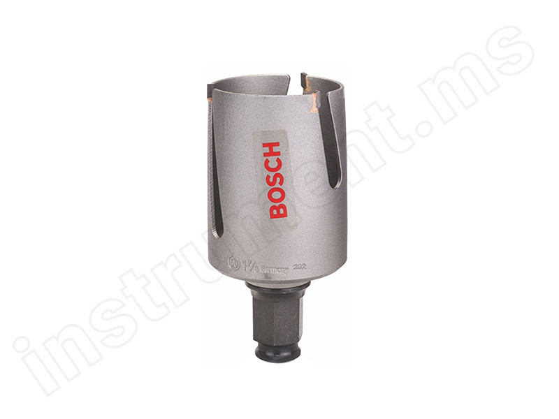 Пильная коронка с напайками Bosch d=55мм HSS-Co 2608584758 - фото 1