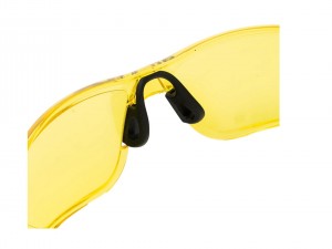 Очки защитные открытые желтые Denzel 89199 - фото 3